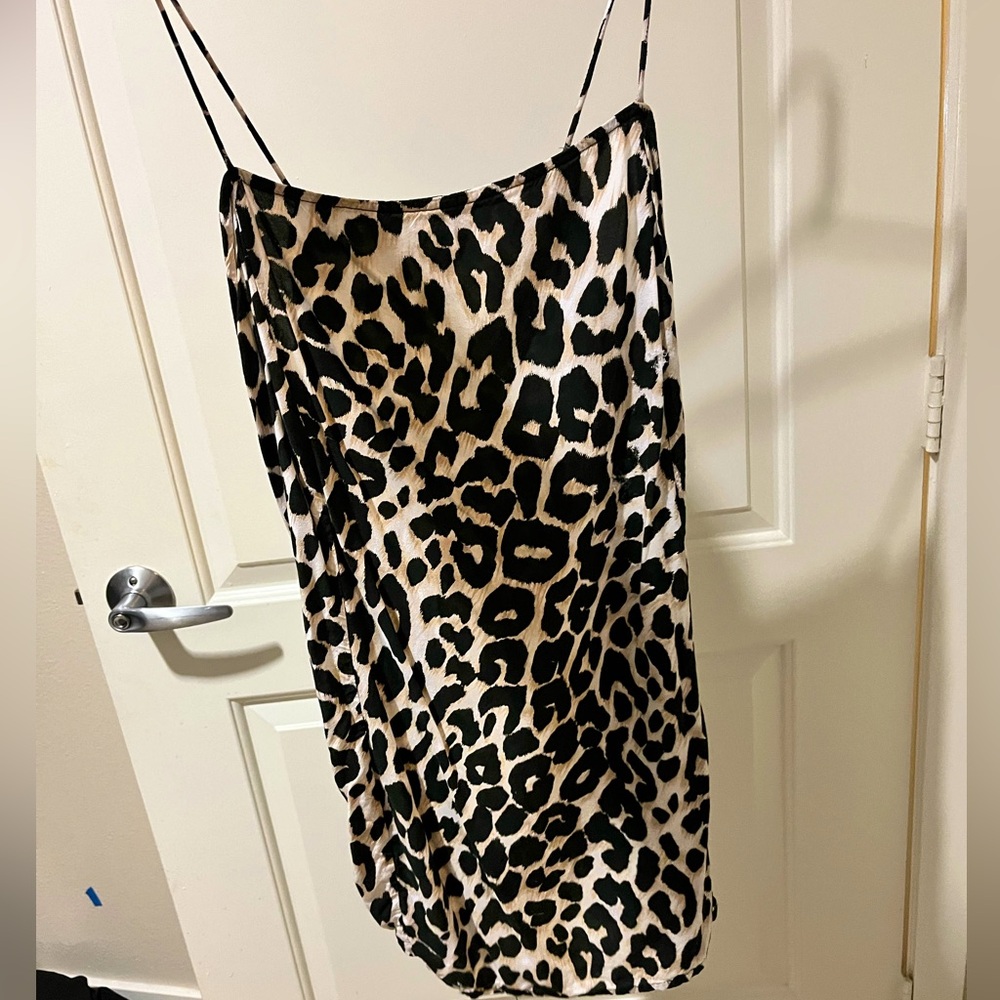cheetah print motel cocktail/going out dress🐆🤍